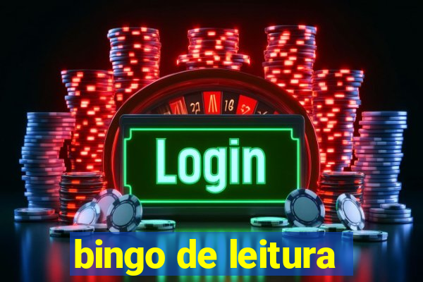 bingo de leitura